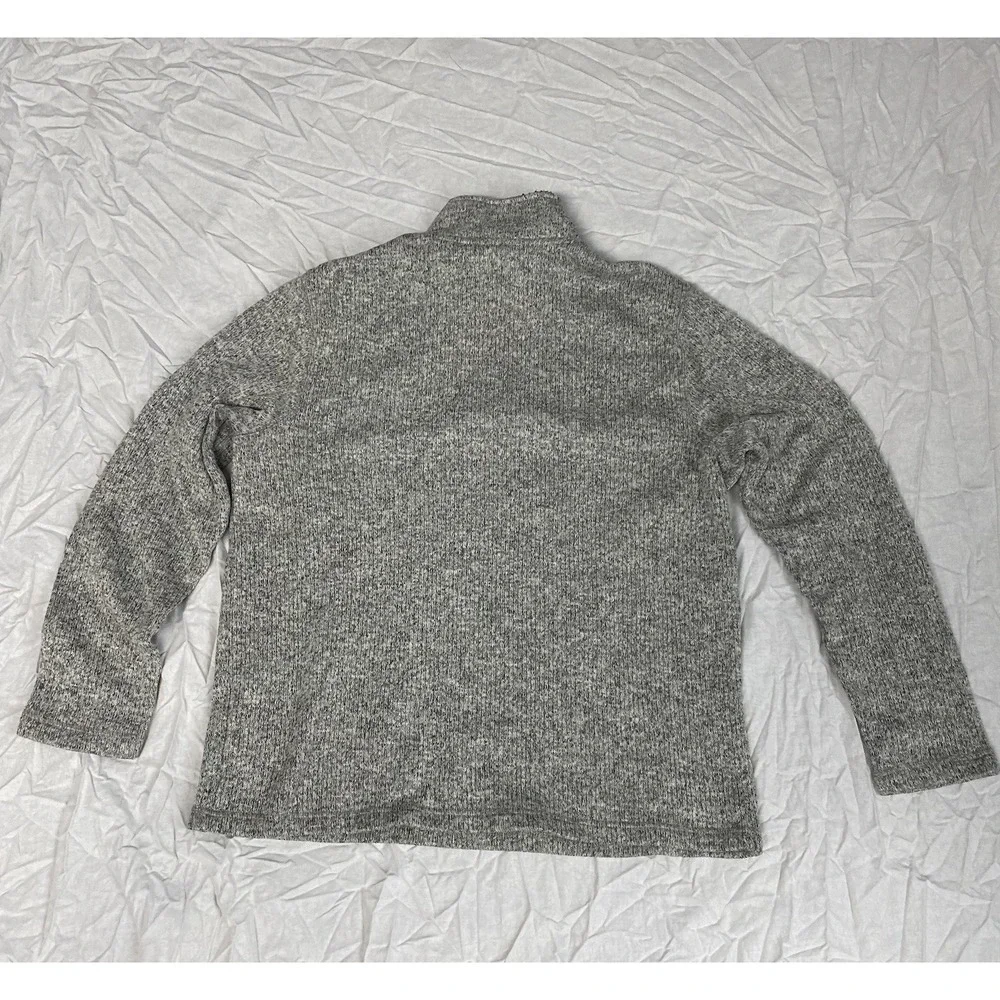 University of Michigan Quarter Zip Fleece Pullover Men's XL Knight's Apparel Gra